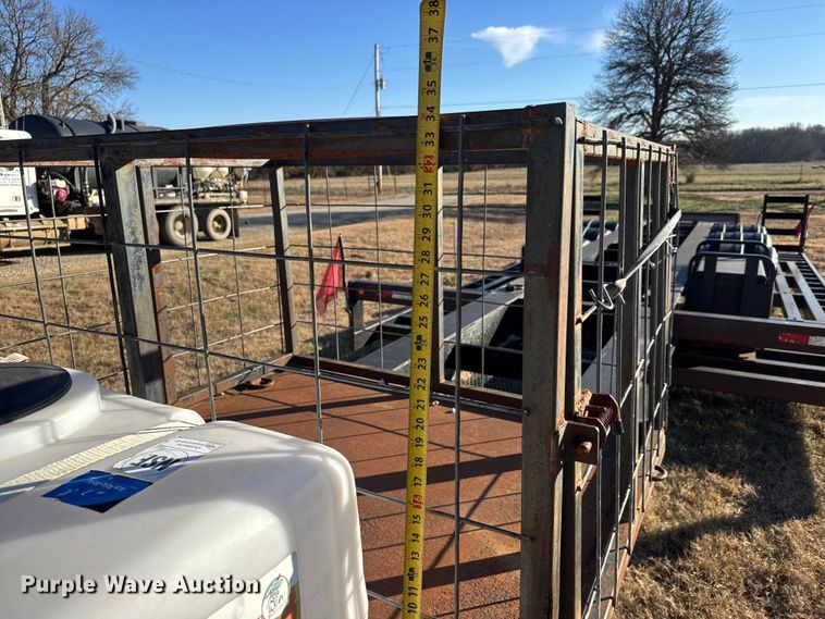 image for item NB9021 2019 Neville Built sprayer trailer