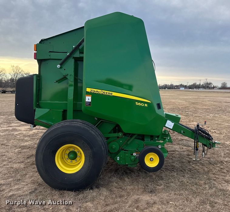 image for item NB9023 2020 John Deere 560R round baler