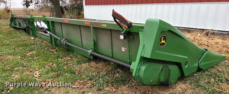 image for item YA1602 2021 John Deere C16R corn head