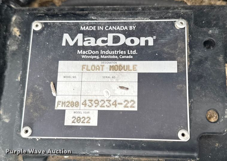 image for item YA1615 2022 MacDon FD2 flex draper head