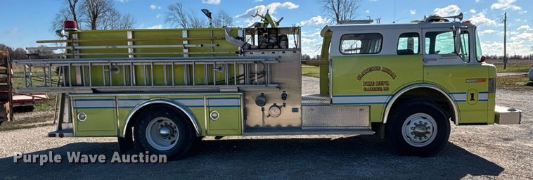 image for item DK0199 1986 Ford C8000 fire truck