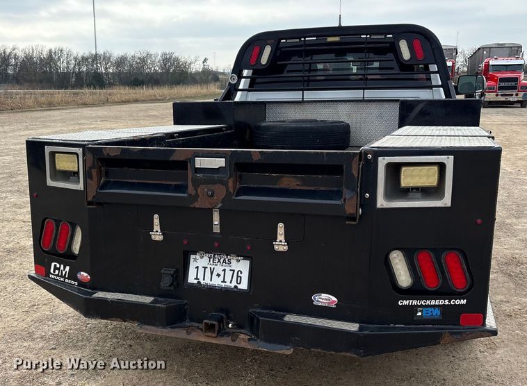 image for item DM1990 2017 RAM 3500HD Crew Cab flatbed pickup truck