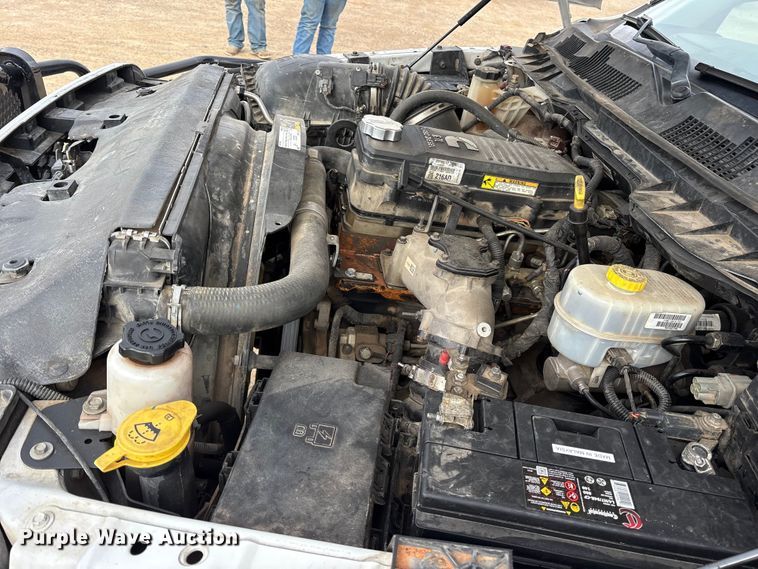 image for item DM1990 2017 RAM 3500HD Crew Cab flatbed pickup truck