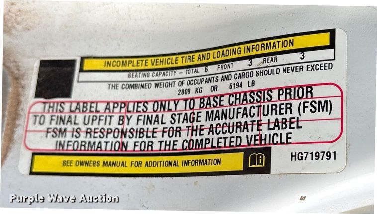 image for item DM1990 2017 RAM 3500HD Crew Cab flatbed pickup truck