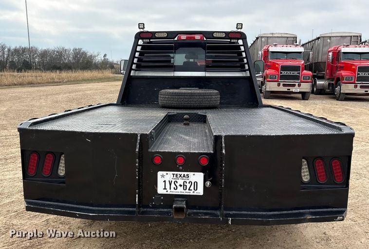 image for item DM1992 2016 RAM 3500HD Crew Cab flatbed pickup truck