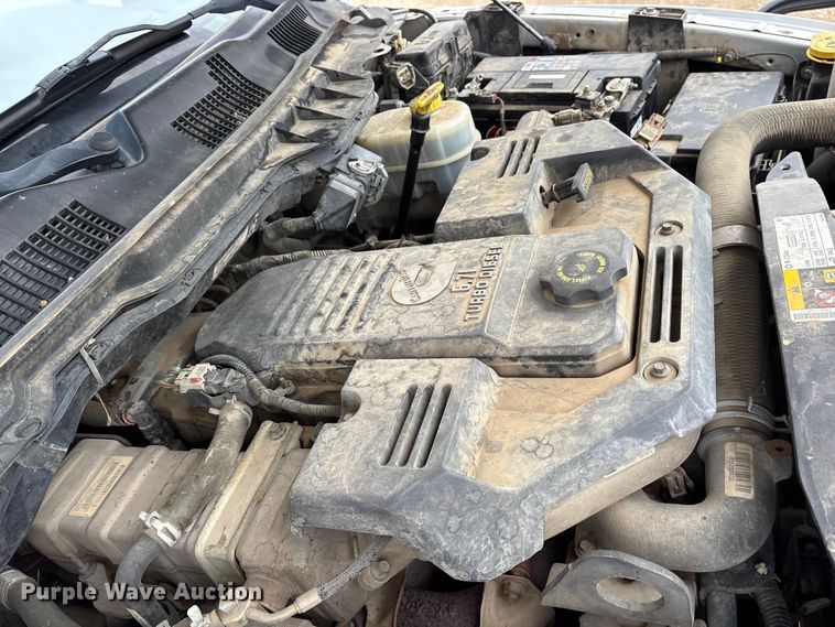 image for item DM1992 2016 RAM 3500HD Crew Cab flatbed pickup truck