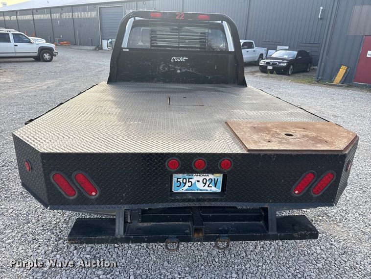 image for item DQ4146 2018 RAM 3500HD flatbed pickup truck