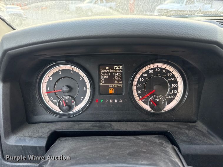 image for item DQ4146 2018 RAM 3500HD flatbed pickup truck