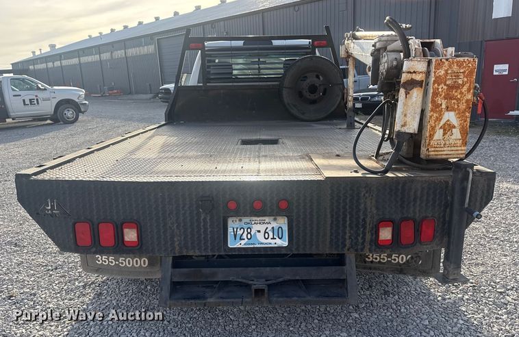 image for item DQ4147 2012 Dodge Ram 3500HD flatbed pickup truck