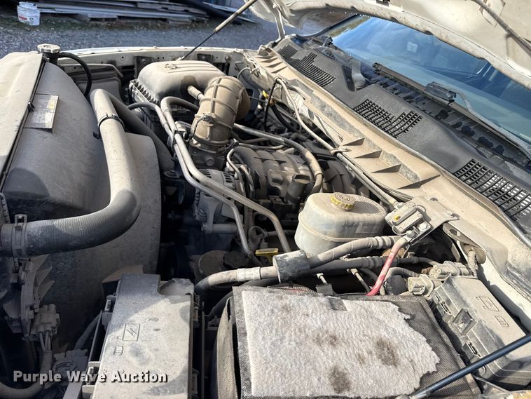 image for item DQ4147 2012 Dodge Ram 3500HD flatbed pickup truck