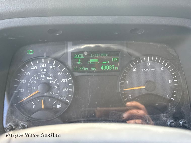 image for item DQ4148 2019 Mitsubishi Fuso FE140 flatbed truck