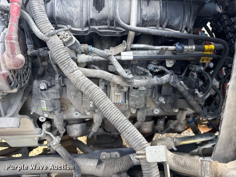 image for item DQ4148 2019 Mitsubishi Fuso FE140 flatbed truck