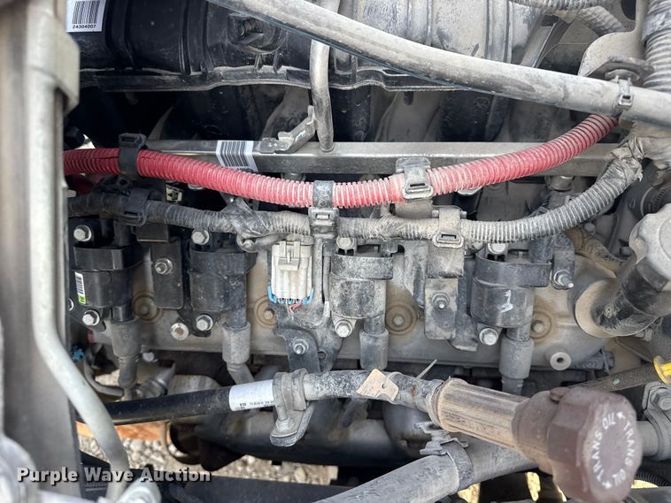 image for item DQ4148 2019 Mitsubishi Fuso FE140 flatbed truck