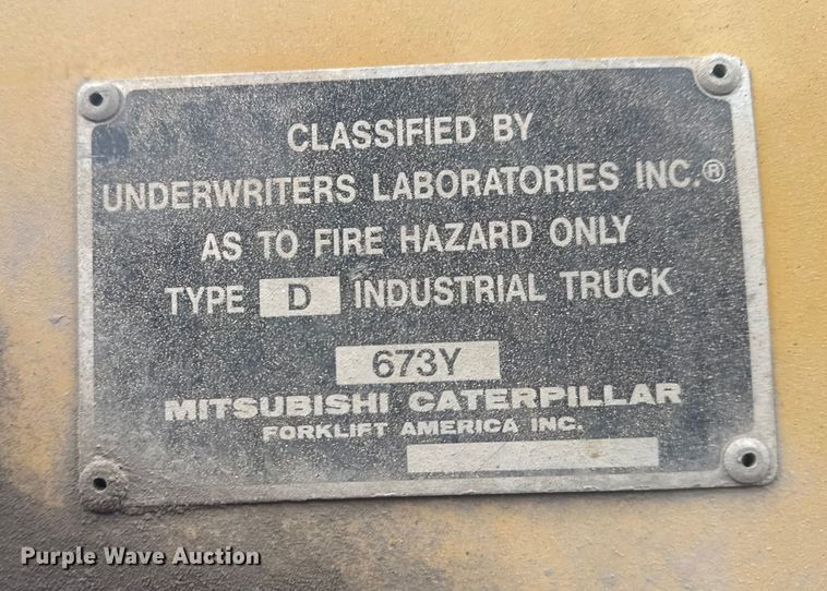 image for item DQ4170 Caterpillar DP45 forklift