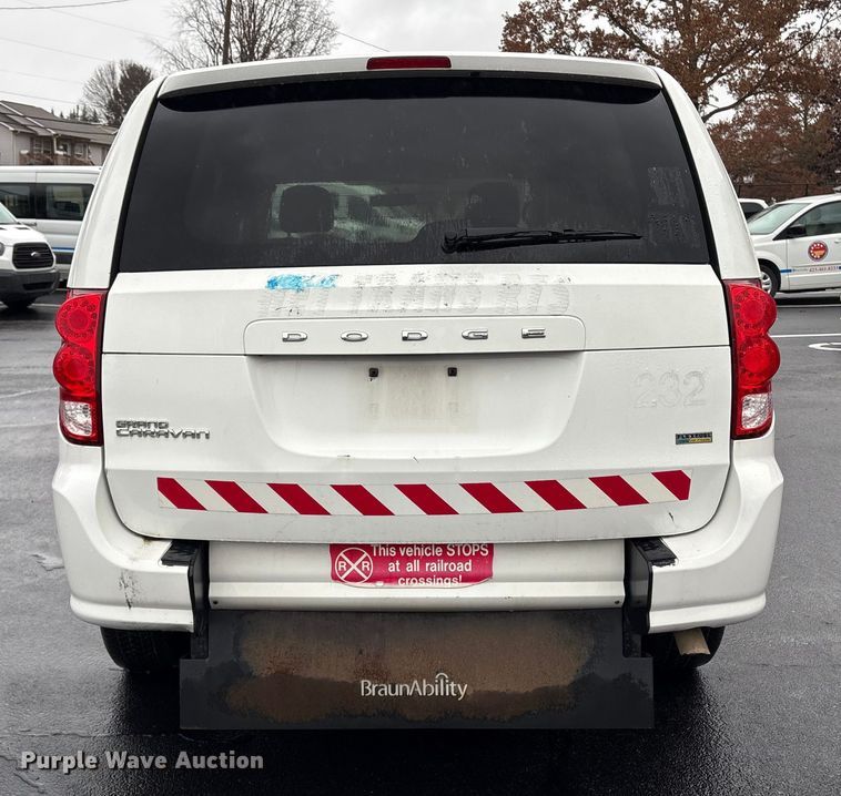 image for item DT2751 2016 Dodge Grand Caravan handicap accessible van