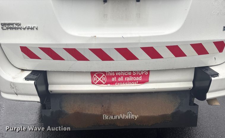 image for item DT2751 2016 Dodge Grand Caravan handicap accessible van