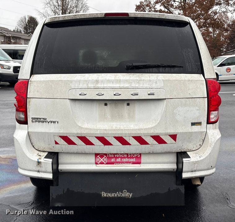 image for item DT2752 2016 Dodge Grand Caravan handicap accessible van