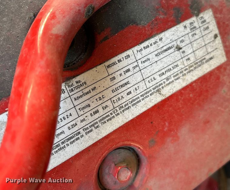 image for item DT2764 2018 International 4300 box truck