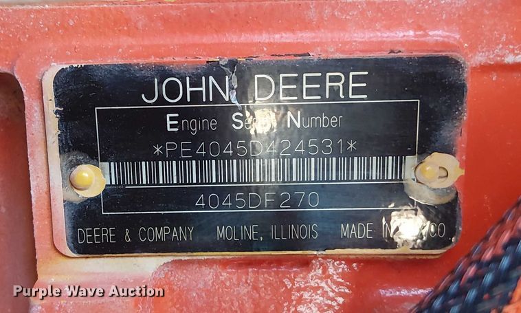 image for item DT4978 2005 John Deere 4045DF270 power unit