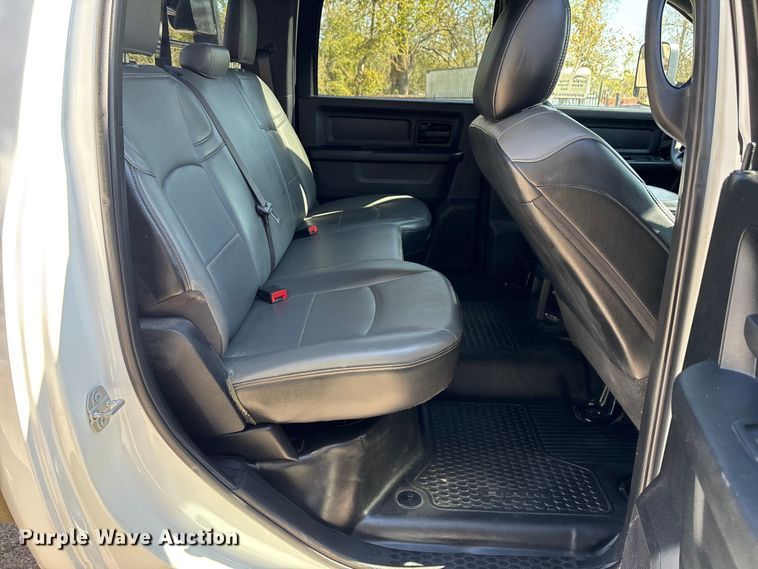 image for item DT4983 2022 RAM 3500HD Crew Cab flatbed pickup truck