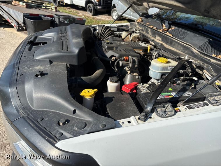 image for item DT4983 2022 RAM 3500HD Crew Cab flatbed pickup truck