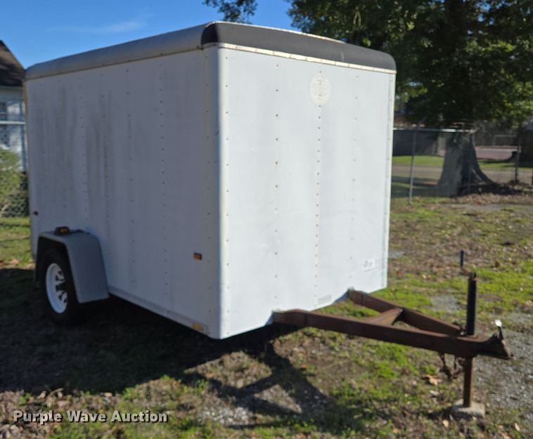 image for item DT5389 1996 Wells Cargo TW101 enclosed cargo trailer