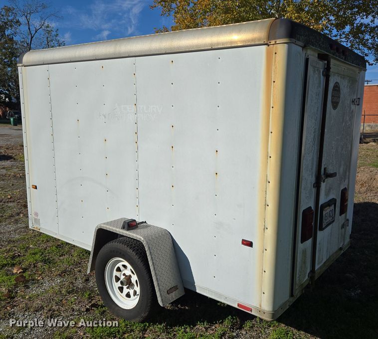 image for item DT5389 1996 Wells Cargo TW101 enclosed cargo trailer