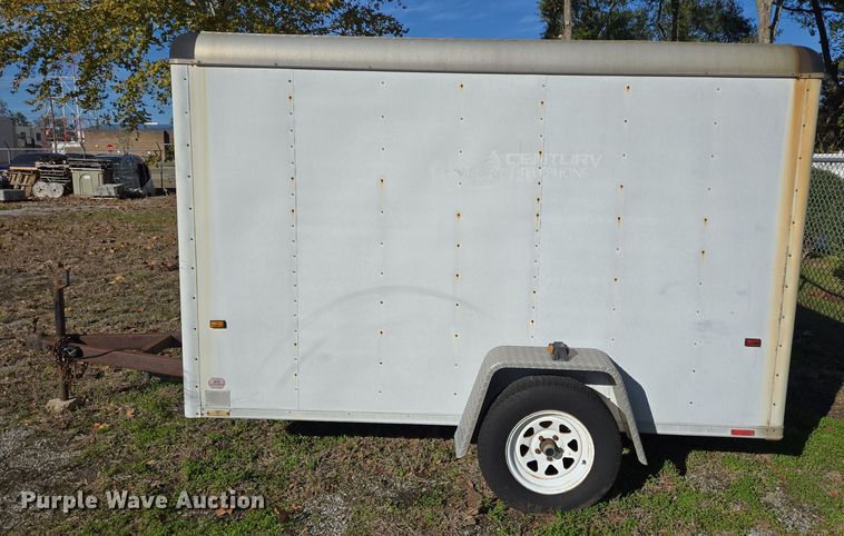 image for item DT5389 1996 Wells Cargo TW101 enclosed cargo trailer