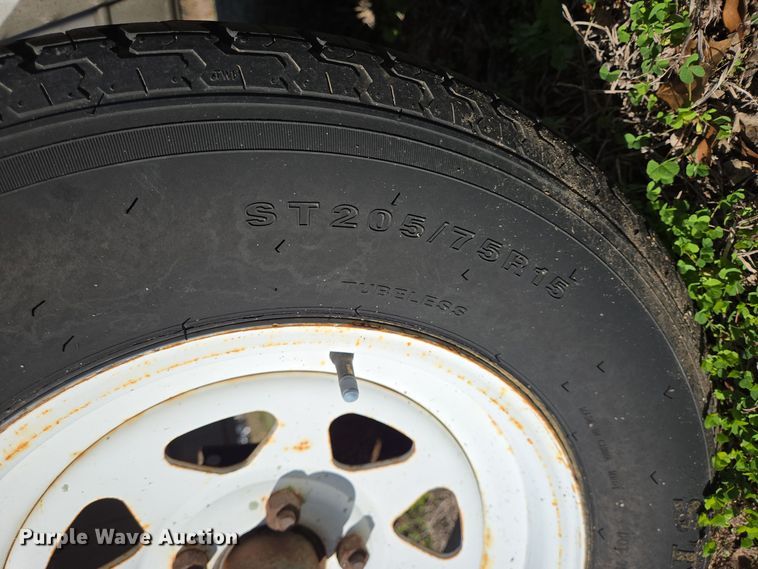 image for item DT5389 1996 Wells Cargo TW101 enclosed cargo trailer