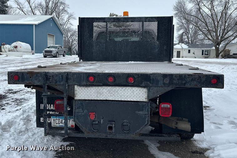 image for item DT6457 2012 Ford F450 Crew Cab flatbed truck