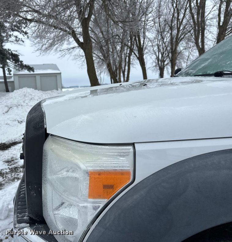 image for item DT6457 2012 Ford F450 Crew Cab flatbed truck