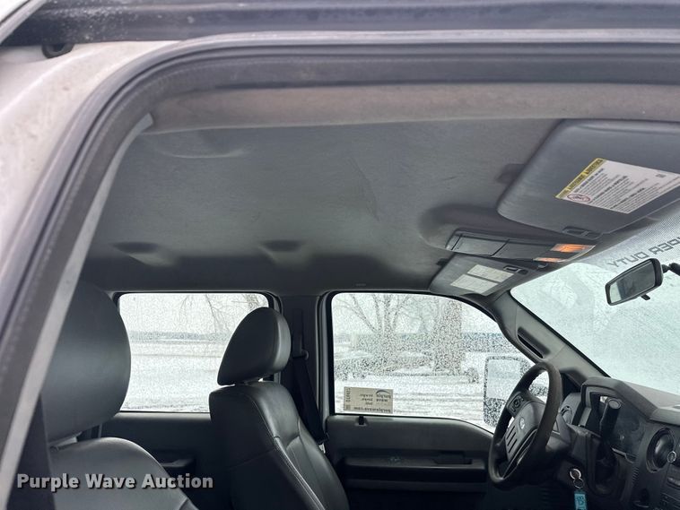 image for item DT6457 2012 Ford F450 Crew Cab flatbed truck