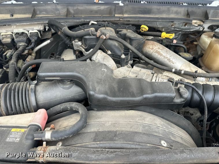 image for item DT6457 2012 Ford F450 Crew Cab flatbed truck