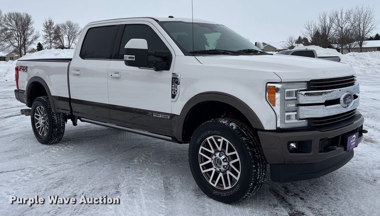 image for item DT6486 2017 Ford F250 King Ranch Crew Cab pickup truck