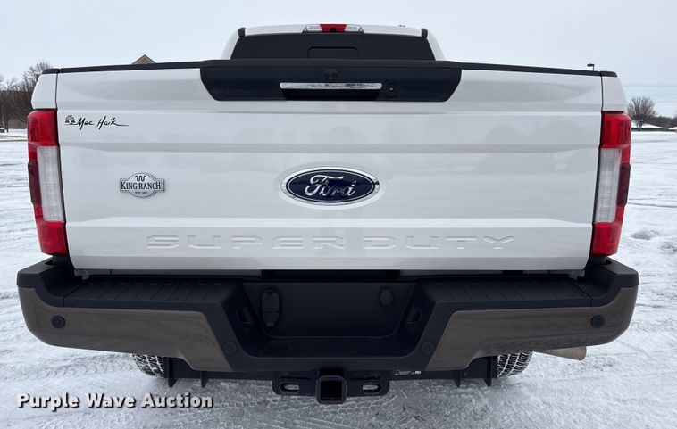 image for item DT6486 2017 Ford F250 King Ranch Crew Cab pickup truck