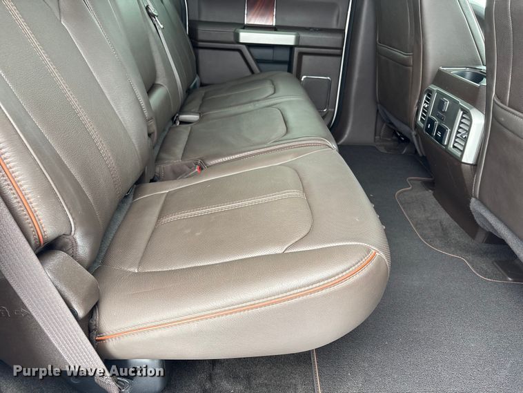 image for item DT6486 2017 Ford F250 King Ranch Crew Cab pickup truck