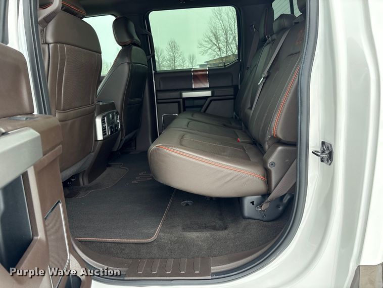 image for item DT6486 2017 Ford F250 King Ranch Crew Cab pickup truck