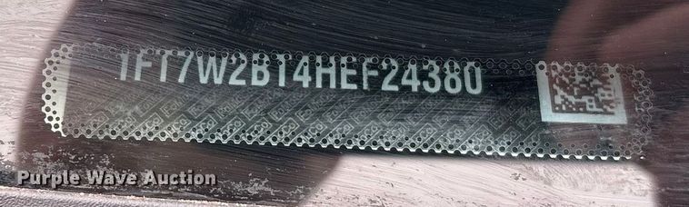 image for item DT6486 2017 Ford F250 King Ranch Crew Cab pickup truck