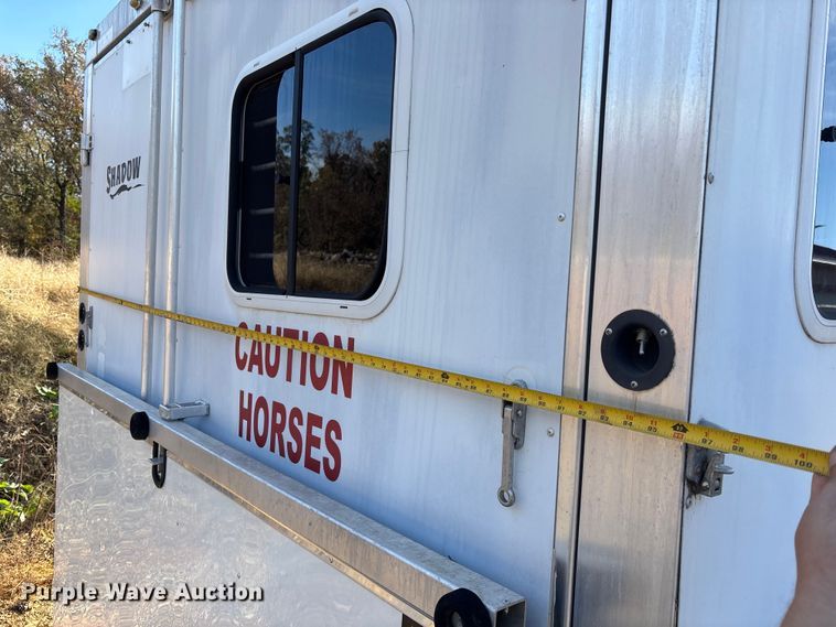 image for item DU0255 2008 Shadow horse trailer
