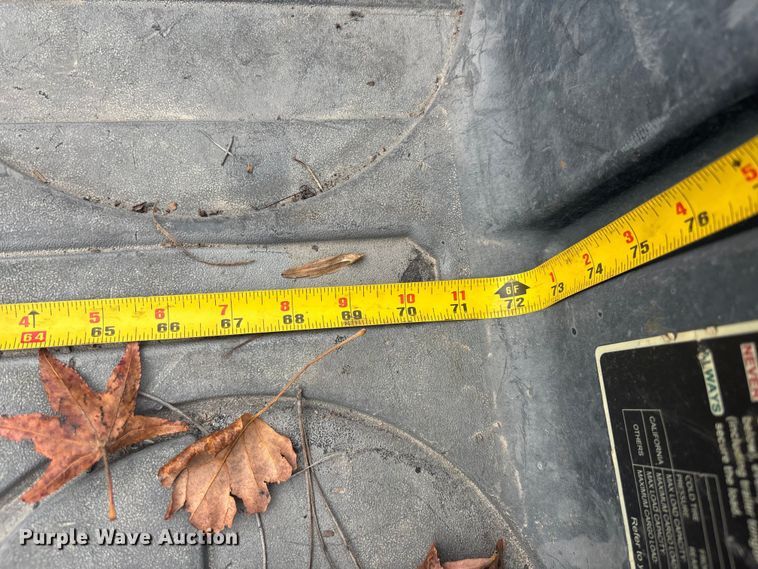 image for item DU0276 Can-Am utility vehicle bed