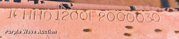 image for item DU0295 2015 HUDSON BROTHERS tilt deck utility trailer