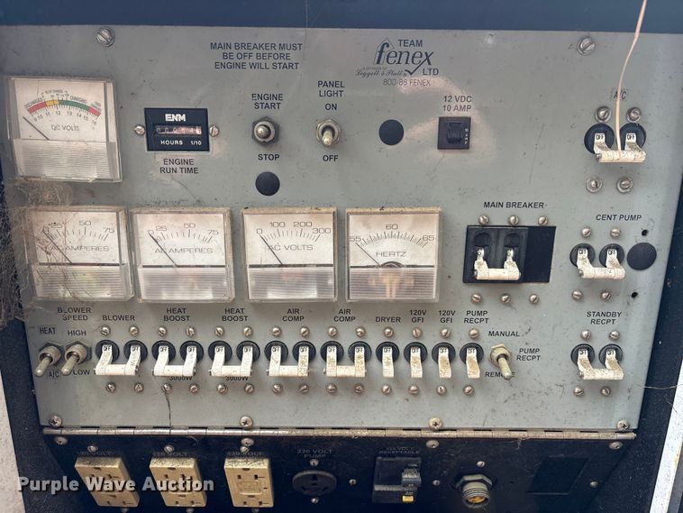 image for item DU0296 2011 Fenex F-131KG manhole support trailer