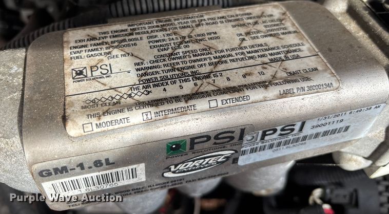 image for item DU0296 2011 Fenex F-131KG manhole support trailer