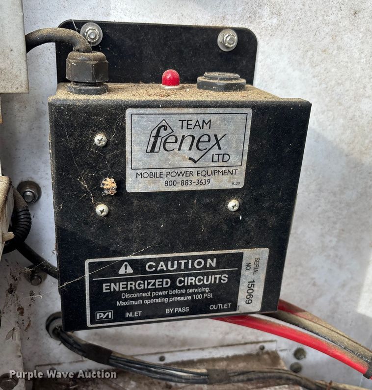 image for item DU0296 2011 Fenex F-131KG manhole support trailer