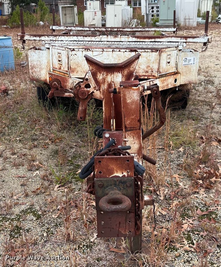 image for item DU0297 1985 Butler pole trailer