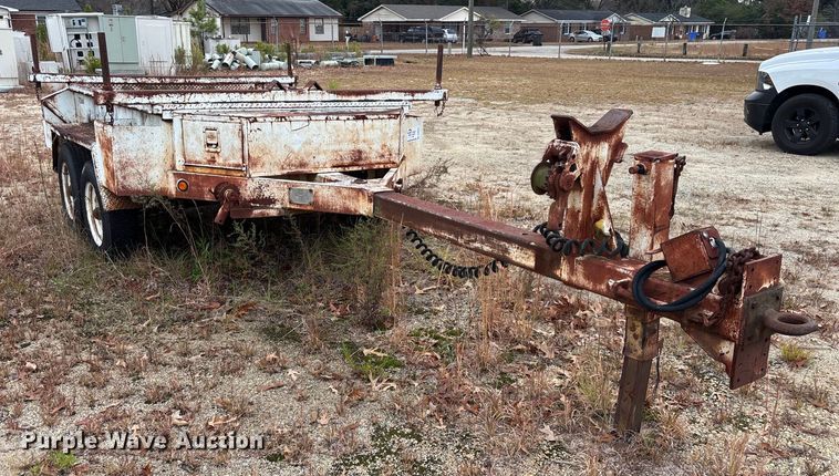 image for item DU0297 1985 Butler pole trailer