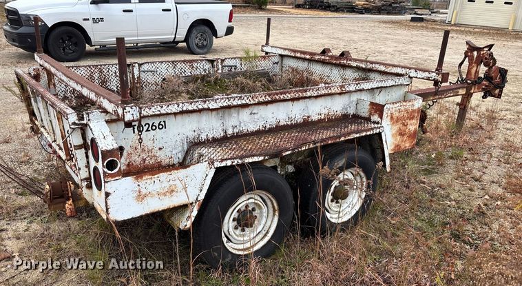 image for item DU0297 1985 Butler pole trailer