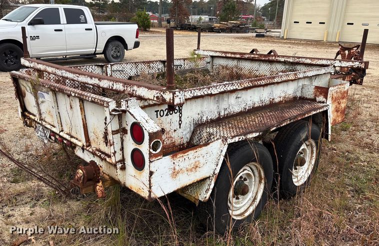 image for item DU0297 1985 Butler pole trailer