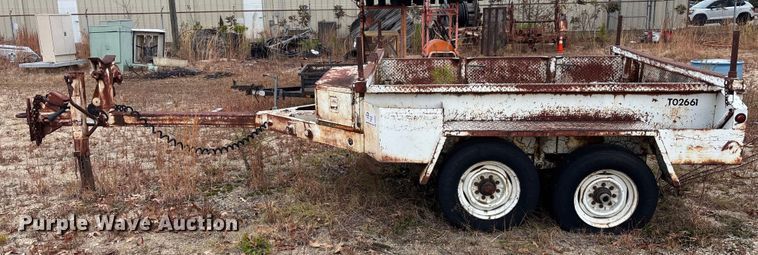 image for item DU0297 1985 Butler pole trailer