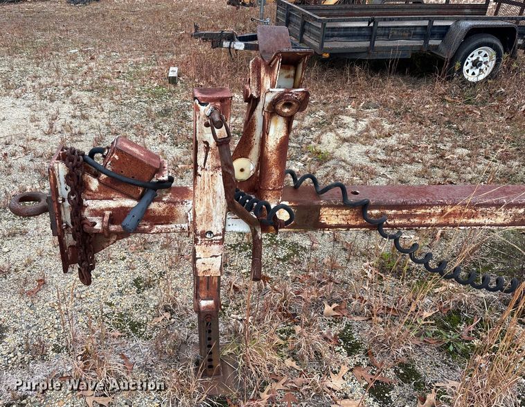 image for item DU0297 1985 Butler pole trailer